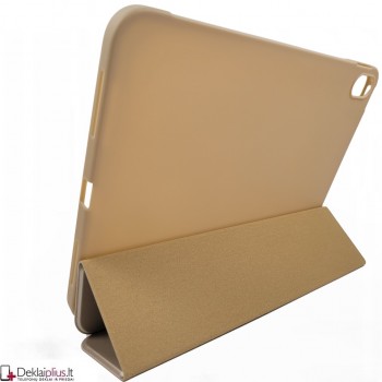 Smart soft dirbtinės odos dėklas - auksinės spalvos (Apple Ipad 10.9 (2022)-Ipad 11 (2025) Smart soft dirbtinės odos dėklas - auksinės spalvos (Apple Ipad 10.9 (2022)-Ipad 11 (2025)